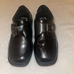 Kids Black Dress Shoes- like new never worn